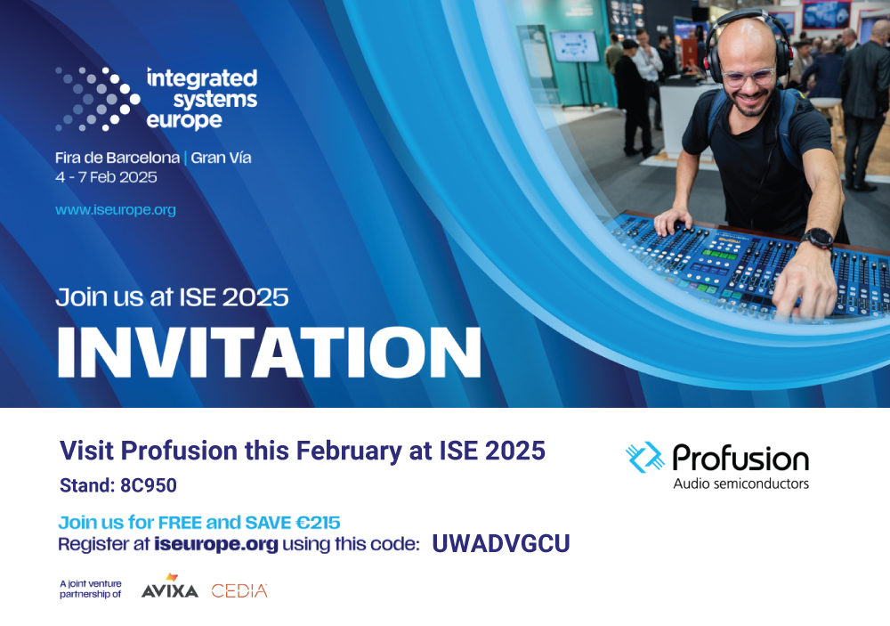 Visit Profusion this February at ISE 2025